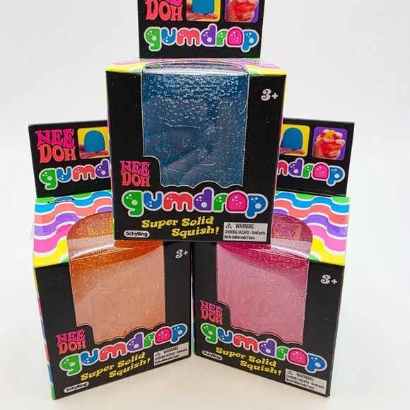 1 pc Viral NeeDoh Gumdrop Super Solid Squish TikTok (FASTSHIPPING) Authentic New - Picture 3 of 3